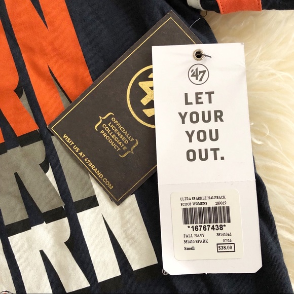 Auburn Tigers Short Sleeve Top Size Small NWT - Picture 6 of 8